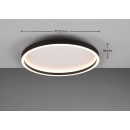 Trio TR64502132 LED prisadené stropné svietidlo ROTONDA integrovaný LED zdroj | 2600lm | 3000K