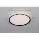 Trio TR64811102 LED prisadené stropné svietidlo VARDA | 24W integrovaný LED zdroj
