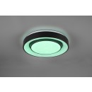 Trio R65041032 LED SMD inteligentné stropné svietidlo Mona 1x20W | 3000 - 6000 K | 2400lm - RGB, hviezdný efekt, stmievateľné, diaľkové ovládanie WiZ