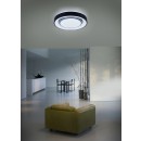 Trio R65041032 LED SMD inteligentné stropné svietidlo Mona 1x20W | 3000 - 6000 K | 2400lm - RGB, hviezdný efekt, stmievateľné, diaľkové ovládanie WiZ