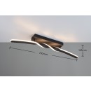 Trio TR65791132 LED prisadené stropné svietidlo GINKO | 18W integrovaný LED zdroj