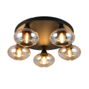 Trio TR66645013 prisadené stropné svietidlo DIVINA  | 10W E14 | žltá