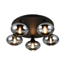 Trio TR66645054 prisadené stropné svietidlo DIVINA  | 10W E14 | dymová
