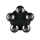 Trio TR66645054 prisadené stropné svietidlo DIVINA  | 10W E14 | dymová