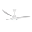 Trio R67142131 LED stropný ventilátor s osvetlením Alesund 1x20W | 2000lm | 2700K+4000K+6000K - diaľkové ovládanie, nastaviteľná teplota svetla, časovač, 3 rýchlosti, biela