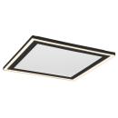 Trio R67214332 LED stropnica Carus 1x20W+9W | 3100lm +1400lm | 3000K