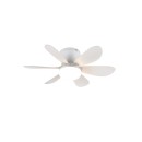 Trio R67462131 LED ventilátor s osvetlením LUND | 8W integrovaný LED zdroj | 850lm | 2700-6500K | vypínač | ventilátor | diaľkové ovládanie | stmievač
