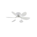 Trio R67462131 LED ventilátor s osvetlením LUND | 8W integrovaný LED zdroj | 850lm | 2700-6500K | vypínač | ventilátor | diaľkové ovládanie | stmievač
