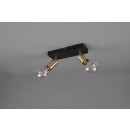 Trio R80182008 prisadené stropné bodové svietidlo Vannes 2x40W | E27 - mosadz