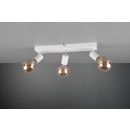 Trio R80182008 prisadené stropné bodové svietidlo Vannes 2x40W | E27 - mosadz