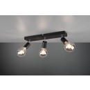 Trio R80183032 prisadené stropné bodové svietidlo Vannes 2x40W | E27 - matná čierna