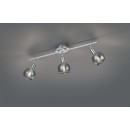 Trio R80593006 stropné bodové svietidlo Brest 3x15W | E14