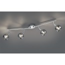 Trio R80594006 stropné bodové svietidlo Brest 4x28W | E14