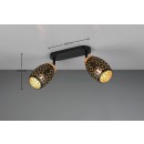 Trio TR81572080 bodové stropné svietidlo BIDAR E14