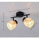 Trio TR86092032 bodové stropné svietidlo LAURENT E14