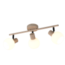 Trio TR86373043 bodové stropné svietidlo BOBA  | 10W E14 | biela