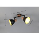 Trio R86672032 bodové stropné svietidlo DELUME | 40W E27