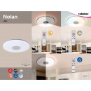 Rabalux 1428 LED prisadené stropné svietidlo Nolan 72W | 3000-6500K