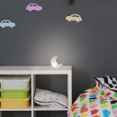 Rabalux 1475 LED dekoratívne svietidlo Lizzy 0,18W | 3000K - biele, tvar polmesiac