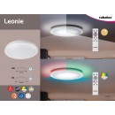 Rabalux 1510 LED prisadené stropné svietidlo Leonie 32W | 3000-6500K | RGB