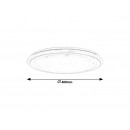 Rabalux 1510 LED prisadené stropné svietidlo Leonie 32W | 3000-6500K | RGB