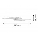 Rabalux 2481 Meredith Stropné svietidlo LED 19,2W = 1550lm 4000K