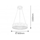 Rabalux 2510 ADELINE závesné svietidlo LED 36W = 2100L 4000K