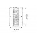 Rabalux 3931 Domino nástenné svietidlo 1x60W