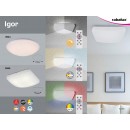 Rabalux 3934 LED prisadené stropné svietidlo Igor 16W | 3000-6500K