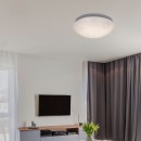 Rabalux 3938 LED prisadené stropné svietidlo Lucas 24W | 4000K