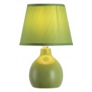 RABALUX 4477 Ingrid textilné lampička E14 1x40W zelené