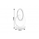 Rabalux 5669 LED stolná dekoračné lampička Assane 6W | 3000K