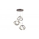 Rabalux 5693 LED závesné stropné svietidlo Ambrosio 50W | 3000K - hnedé