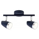 RABALUX 5951 Karen spot zabud.LED 2x4W modrej / chróm 3000K