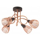 Rabalux 6036 Veronica Stropné svietidlo medené E14 4x Max 40W