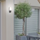 Rabalux 7996 Ecuador exteriérové ​​nástenné svietidlo šedé zabudovaný LED 10W 800lm 4000K IP65