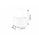 RABALUX 8138 Dover exteriérové ​​nástenné svietidlo 1xE27