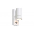 Rabalux 8838 Medina exteriérové ​​nástenné svietidlo so senzorom biele GU10 max 10W IP44