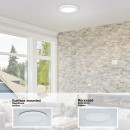 Rabalux 98001489 LED zápustné stropné svietidlo Sonnet 1x18W | 4000K