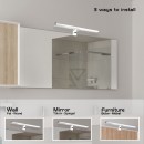 Rabalux 98002115 LED nástenné svietidlo do kúpeľne Levon 1x12W | 4000K | IP44