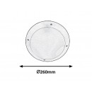 Rabalux 98008555 LED vonkajšie stropné svietidlo s pohybovým čidlom Lentil 1x12w | 4000K | IP54
