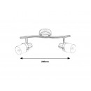 Rablaux 5632 stropné bodové svietidlo Finian 2x40W | E14