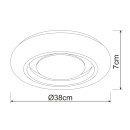 Globo 483111-24 LED stropnica Rada 1x24W | 1800lm | 3000-6000K