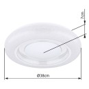 Globo 483111-24 LED stropnica Rada 1x24W | 1800lm | 3000-6000K