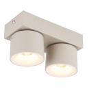 Globo 56961-2S LED bodové stropné svietidlo RAE  | 6W integrovaný LED zdroj | 480lm | 3000K