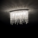 Ideal Lux 080277 stojacie lampe Rain 2x40W | E14 - krištáľ
