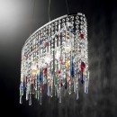 stropné svietidlo Ideal lux Rain PL3 3x40W E14 - luxusné serie