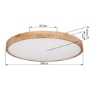 Globo 41745-60 LED stropnica Rainer 1x60W | 2600lm | 3000-6000K