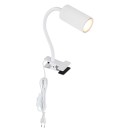 Globo 57911KW stolná lampička s klipom Robby 1x25W | GU10