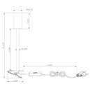 Globo 57911KW stolná lampička s klipom Robby 1x25W | GU10